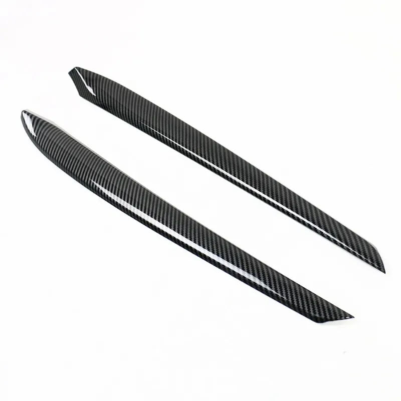 Carbon Fiber Interior Door Panel Cover Trim Fit For Tesla Model 3/Y （2021-2023）