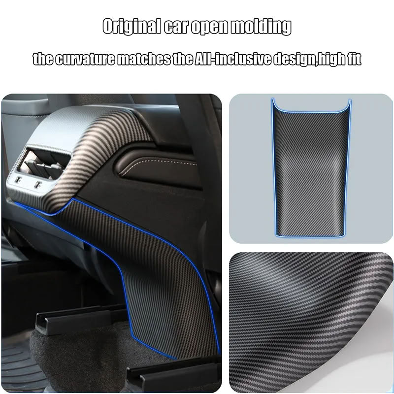 Carbon Fiber Kick Protection Cover for Tesla Model 3/ Model Y