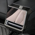 Carbon Fiber Rear Seat Vent Cover for Tesla Model 3 Highland/Model Y Juniper Model 3 Highland Model Y Juniper Glossy Carbon Fiber