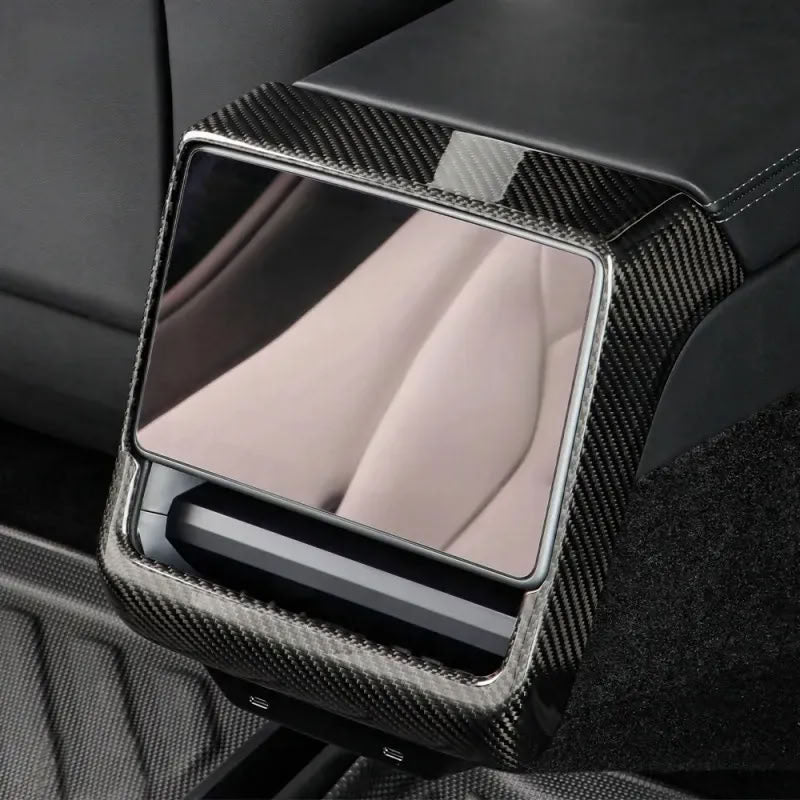 Carbon Fiber Rear Seat Vent Cover for Tesla Model 3 Highland/Model Y Juniper