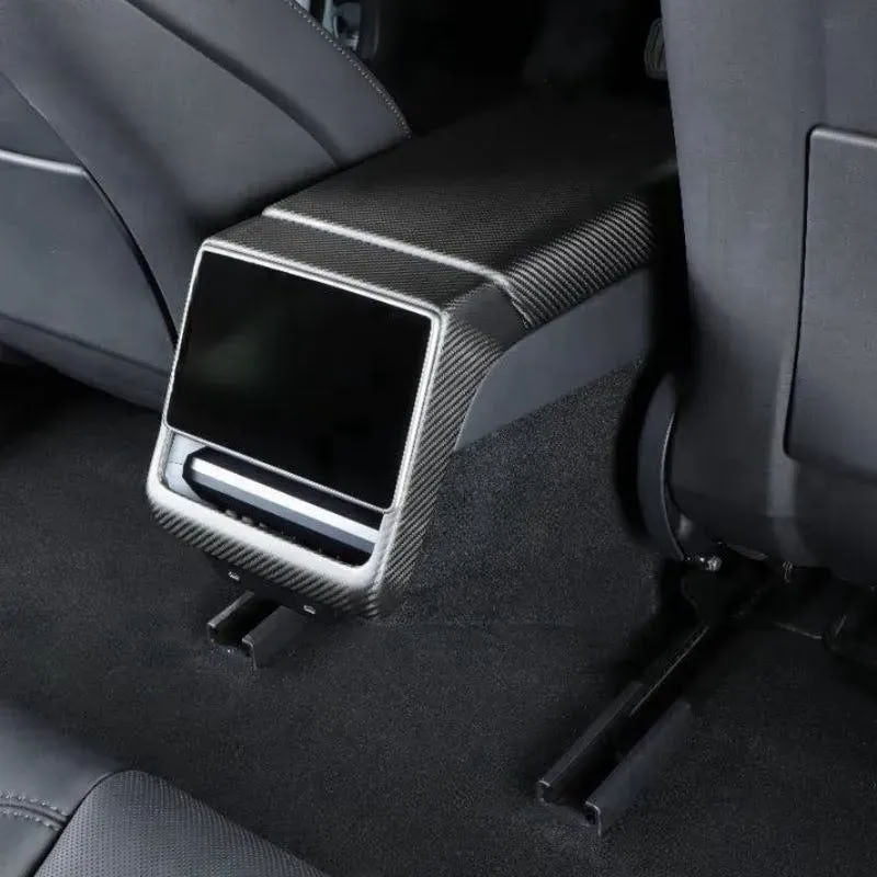 Carbon Fiber Rear Seat Vent Cover for Tesla Model 3 Highland/Model Y Juniper