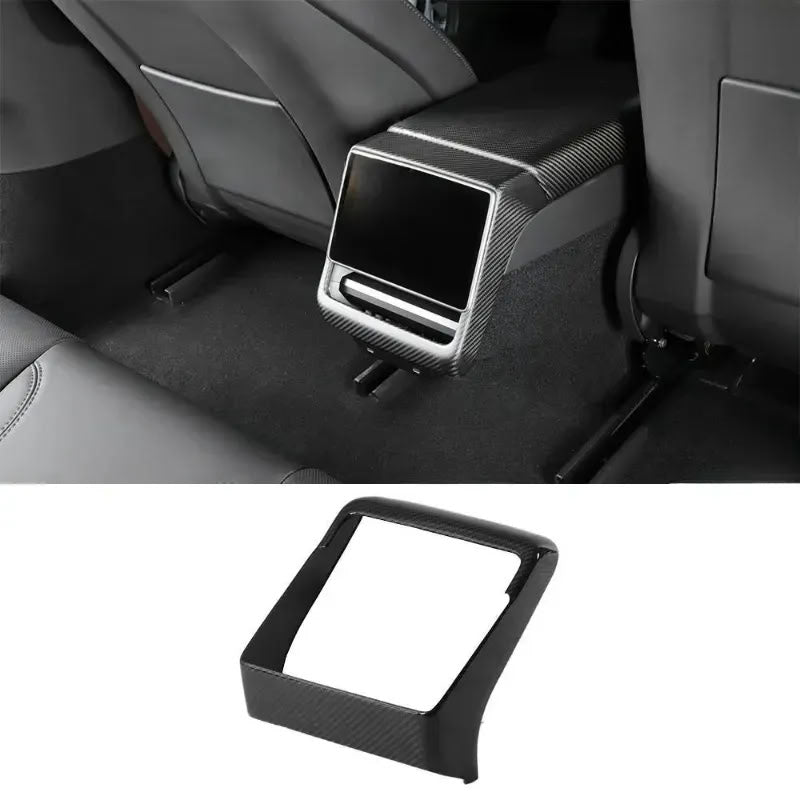 Carbon Fiber Rear Seat Vent Cover for Tesla Model 3 Highland/Model Y Juniper