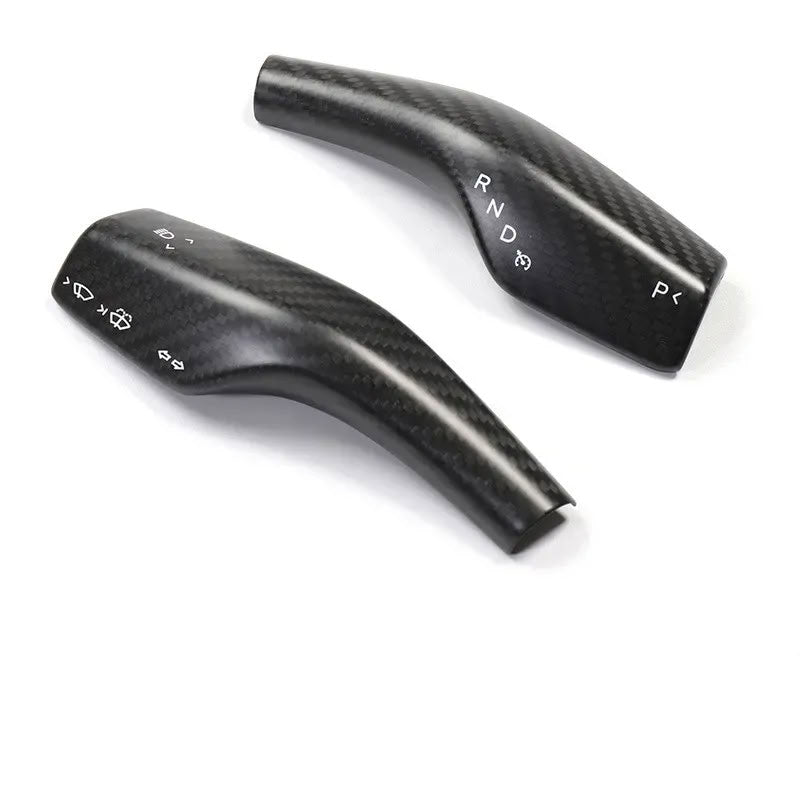 Carbon Fiber Wiper and Drive Shift Switch Cover for Tesla Model 3/Y