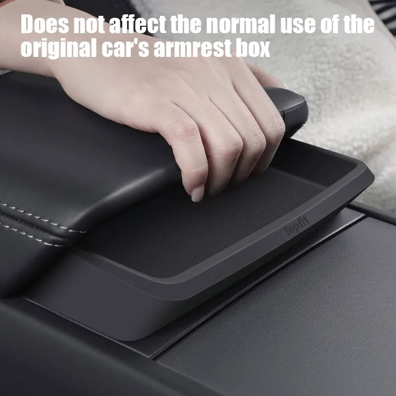 Center Console Storage Box for Model 3 Highland/Model Y Juniper