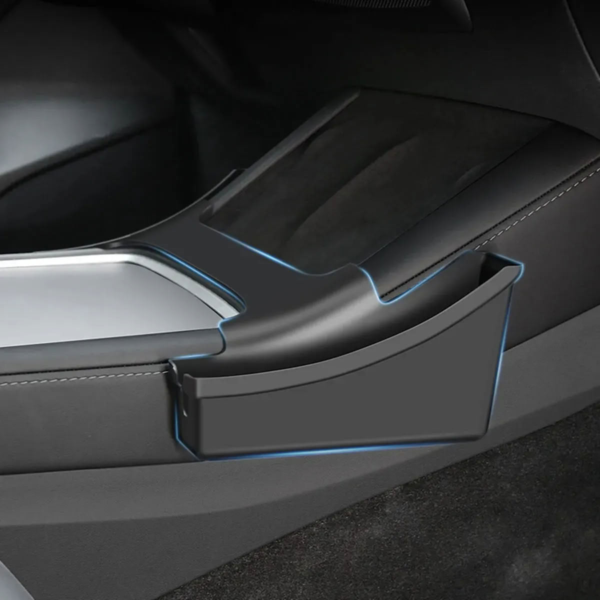 Center Control Side Storage Box for Tesla Model 3/Y