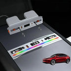 Center Console Ambient Light USB Hub Tesla Model Y Juniper / Model 3 Highland