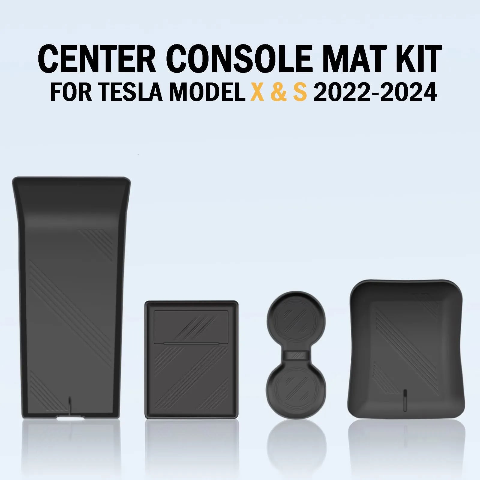 Center Console Storage Mat for Tesla Model S/X