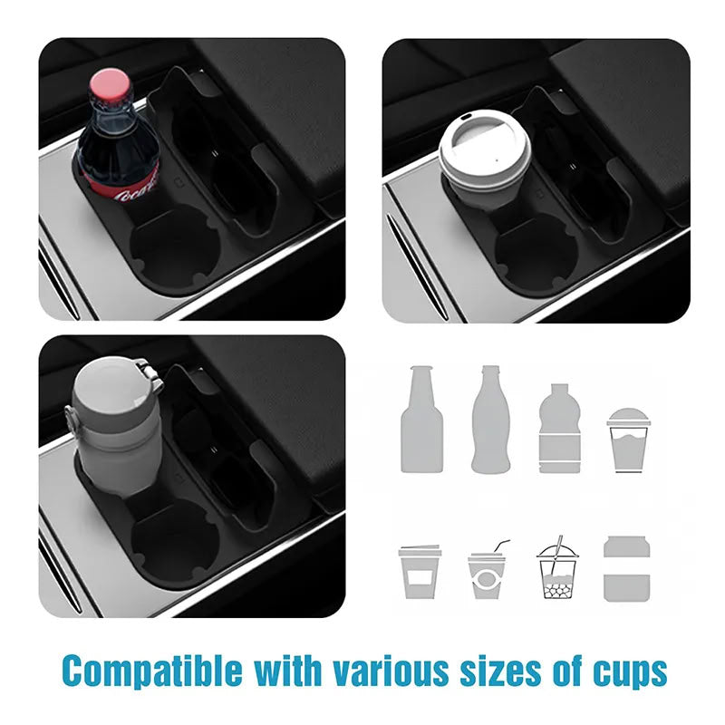 Center Console Tesla Cup Holder for Model 3/Y（2021-2023）