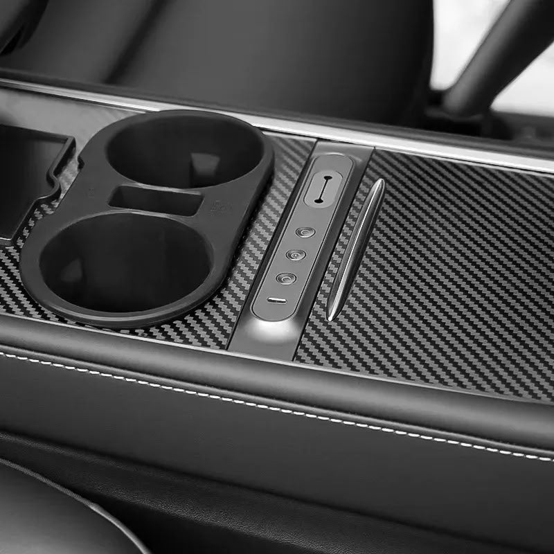 Center Console USB Hub Buttons for Tesla Model 3（2021-2023）/ Y（2021-2023）