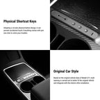 Center Console USB Hub Buttons for Tesla Model 3（2021-2023）/ Y（2021-2023）