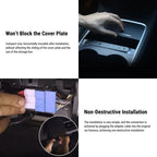 Center Console USB Hub Buttons for Tesla Model 3（2021-2023）/ Y（2021-2023）