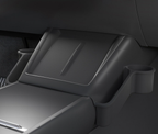 Center Console Wireless Charging Pad with Side Pockets For Tesla Model 3 Highland & Model Y Juniper side pockets - Black