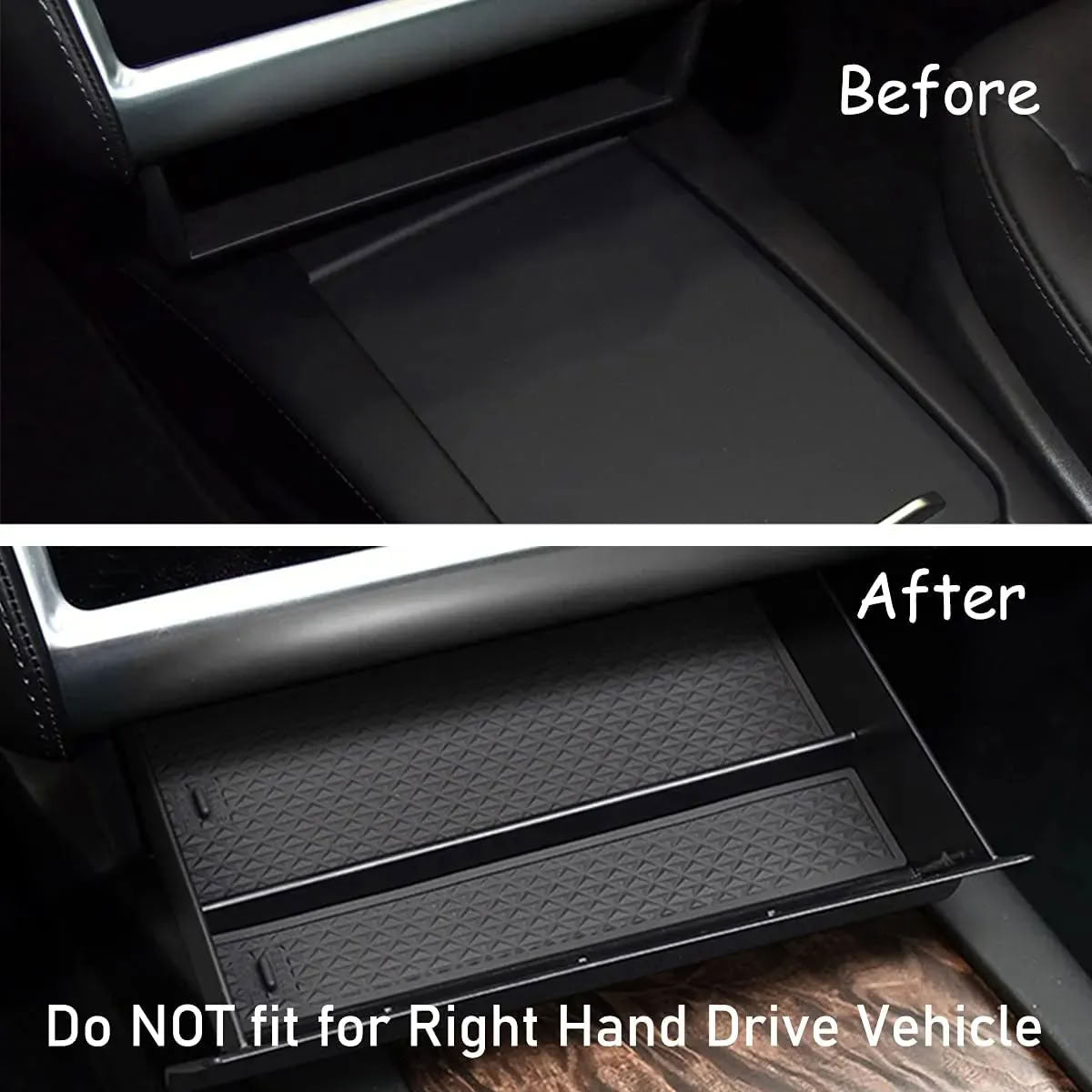 Center Drawer Box for Tesla Model X/S 2012-2020