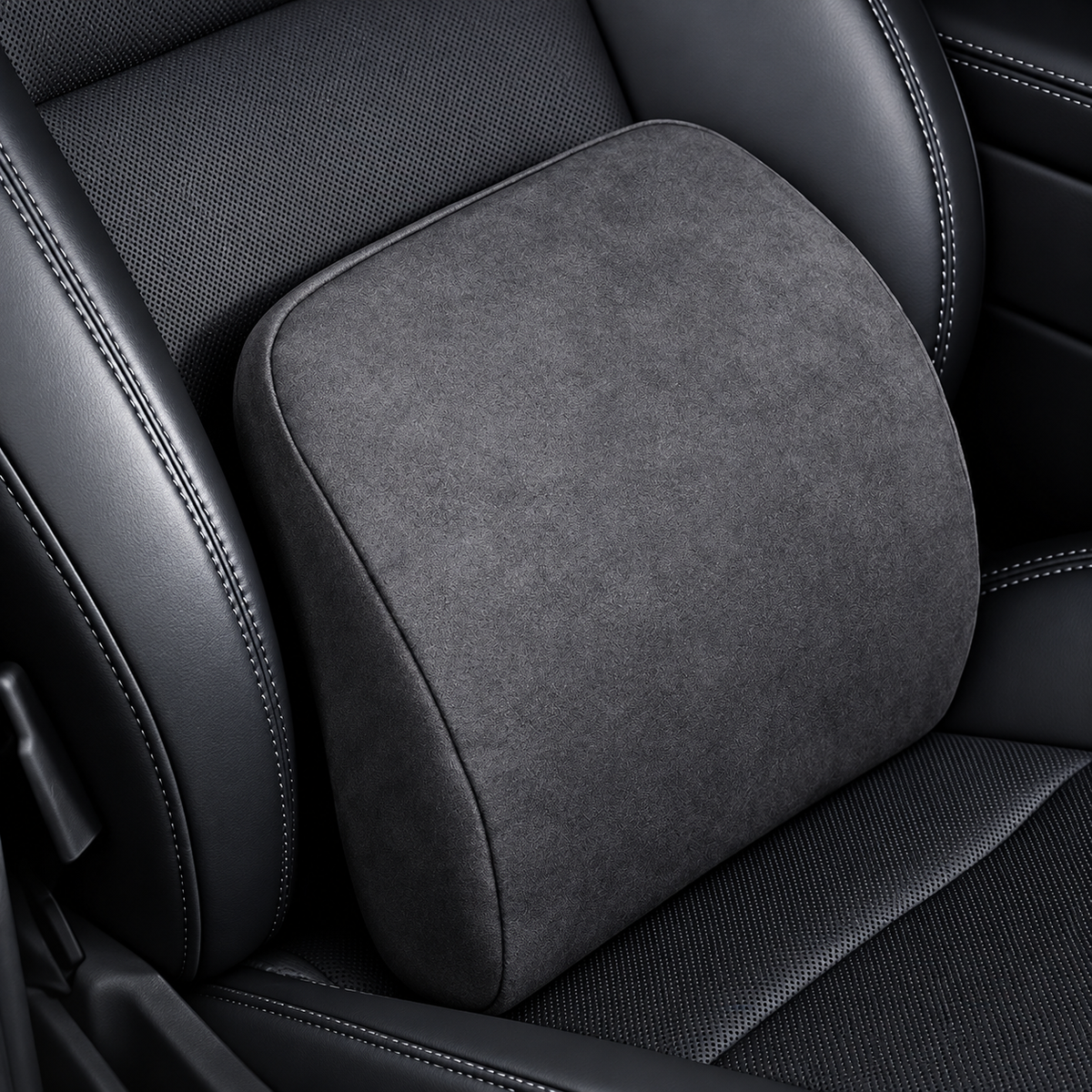 Suede Cushion and Neck Pillow for Tesla Model 3/Y/S/X