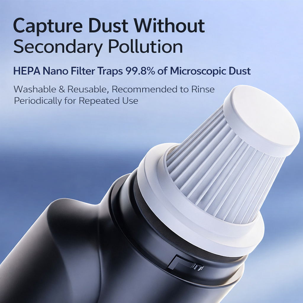 120W 12000pa Handheld Portable Vacuum Cleaner