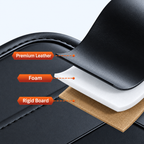 Tesla 2-in-1 Foldable Steering Wheel & Backseat Tray Organizer | Multi-Use Car Table