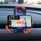 Tesla Car Phone Holder Vent Mount with Solar-Powered Electric Induction for Model 3/Y