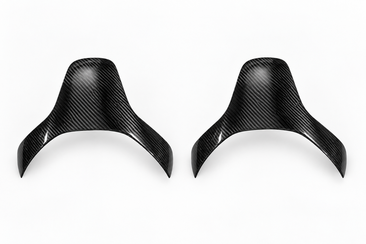 Carbon Fiber Seat Back Protectors for Tesla Model 3 Highland 2024+