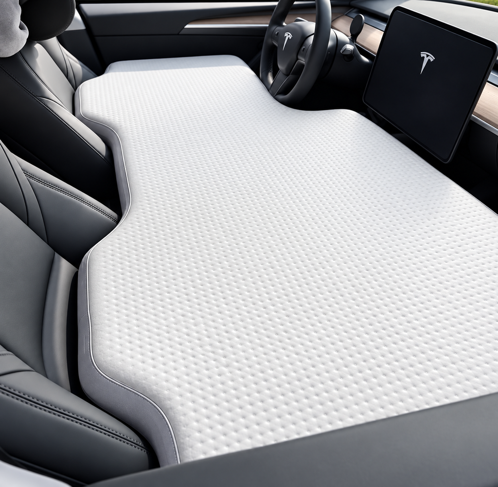 Inflatable Front Seat Air Mattress for Tesla Model 3 Highland / Y Juniper / Model YL