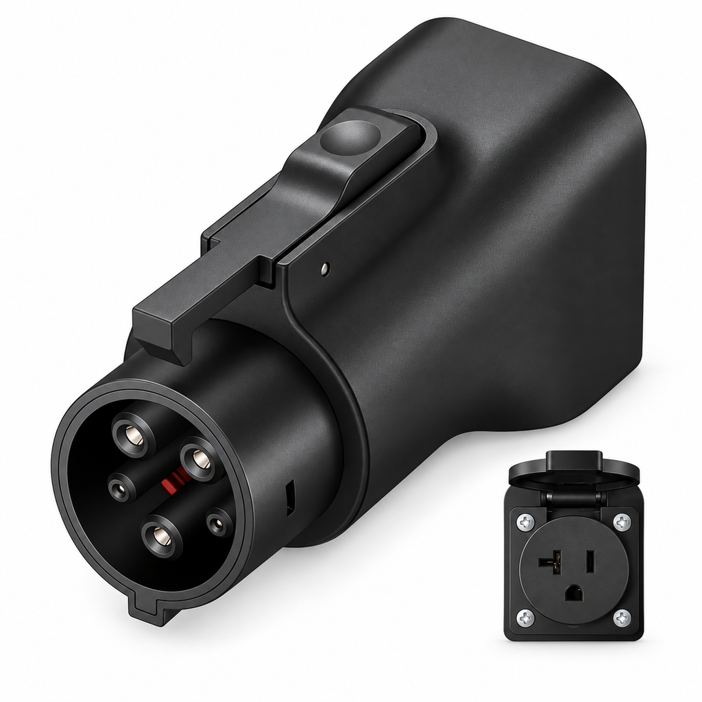 American J1772 V2L Power Outlet Adapter – EV Discharger Converter