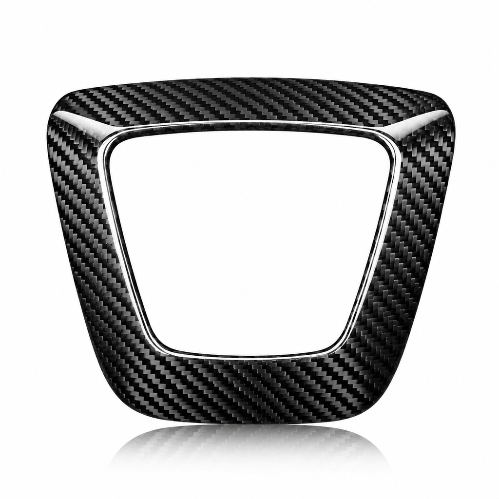 Carbon Fiber Steering Wheel Airbag Decoration Cover for Tesla Model 3 Highland/Model Y Juniper