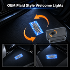 LED Door Projector Lights for Tesla Model 3/Y