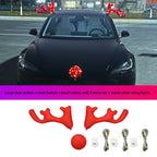Christmas Reindeer Antler Light Pendant for Tesla Model 3/Y/S/X Large antlers + nose 3-piece set + lamp