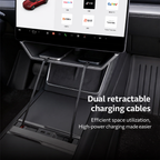 Compatible with Model 3 Highland/Y Juniper Cybertruck Under-Screen Storage Box-Teskay