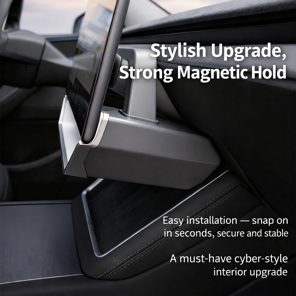 Compatible with Model 3 Highland/Y Juniper Cybertruck Under-Screen Storage Box-Teskay