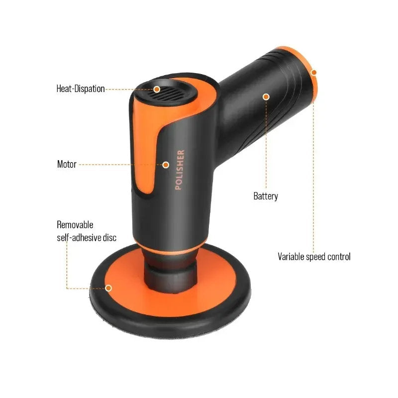 Cordless Buffer Polisher Kit – Tesla Interior Cleaning Products for Model S/3/X/Y-8