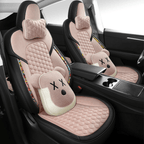 Cotton-Linen Seat Covers for Tesla Model 3 - Teskay