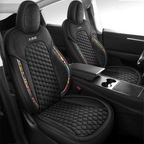 Cotton-Linen Seat Covers for Tesla Model 3 - Teskay