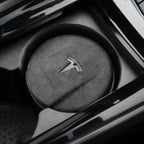Cup Holder Suede Ashtray for Tesla Model 3/Y/S/X