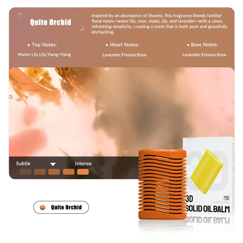 Cybertruck-Shaped Car Air Freshener Refill Quite Orchid