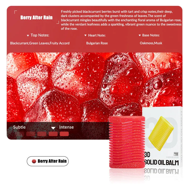 Cybertruck-Shaped Car Air Freshener Refill Berry After Rain