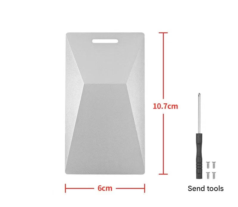 Cybertruck-Style Key Card Holder for Model 3/Y/X/S