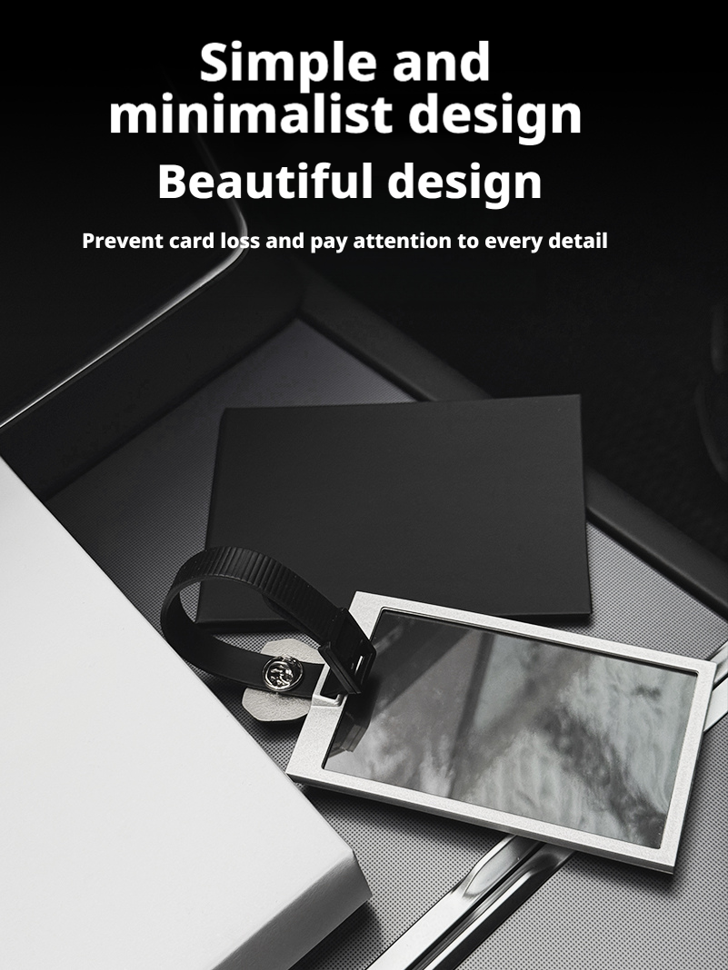 Cybertruck-Style Key Card Holder for Model 3/Y/X/S