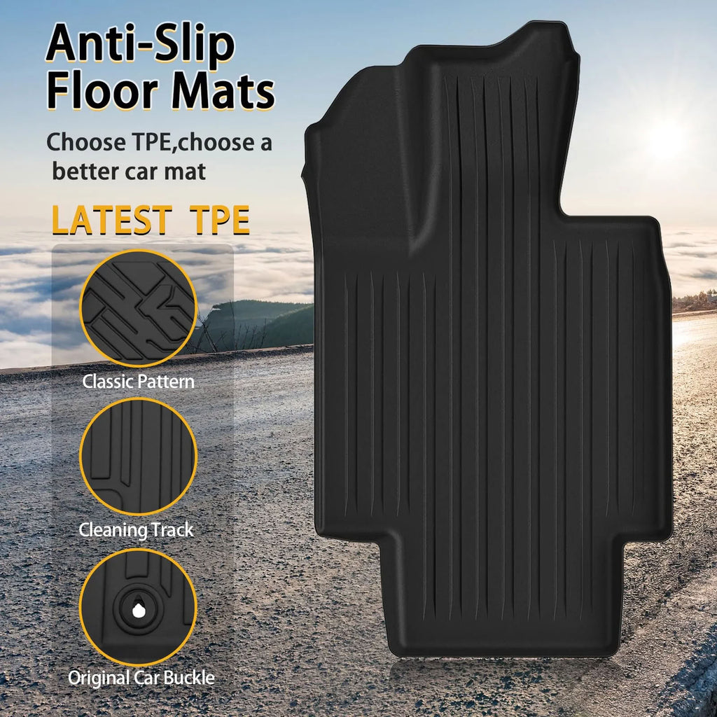 Cybertruck Tailored Floor and Cargo Liner Set - Tough TPE Construction