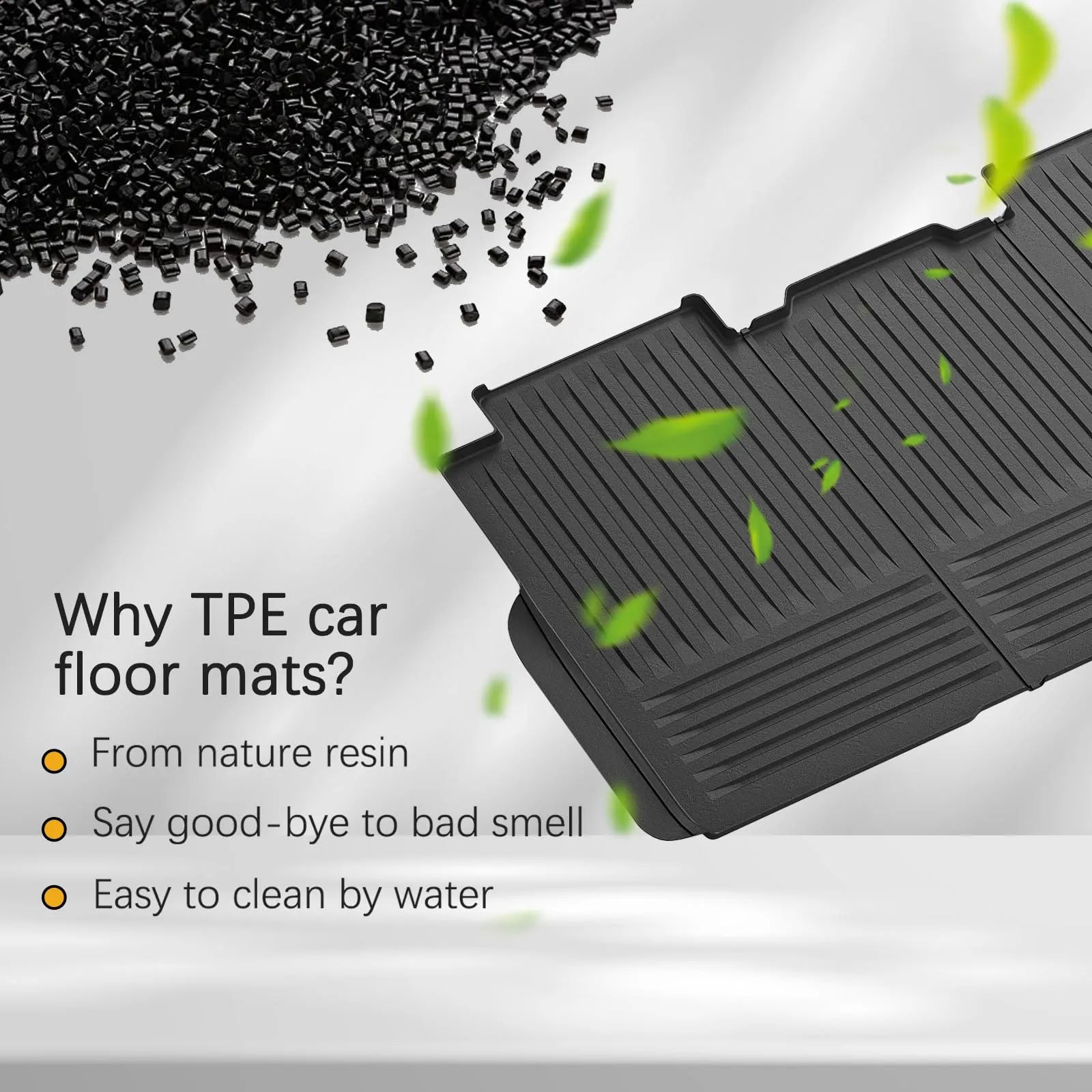 Cybertruck Tailored Floor and Cargo Liner Set - Tough TPE Construction