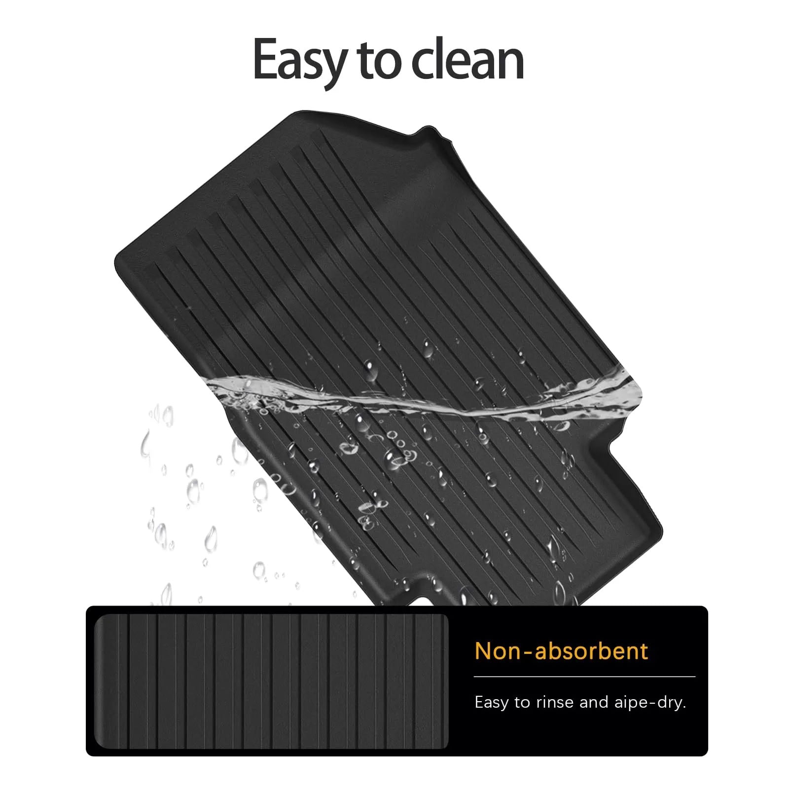Cybertruck Tailored Floor and Cargo Liner Set - Tough TPE Construction