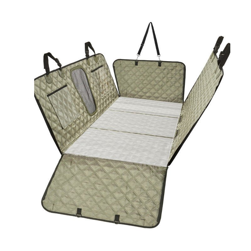 Dog Seat Cover for Tesla Model 3/Y/S/X/Cybertruck Army Green (Style 3)