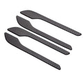 Tesla Model 3/Y Door Handle Covers – ABS Carbon Fiber Trim (4pcs) Matte Carbon