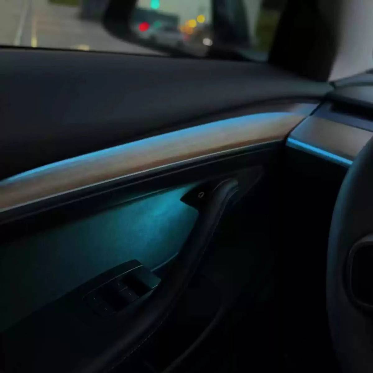 Door Handle Ambient Lights for Tesla Model 3 Highland / Model Y Juniper - Teskay
