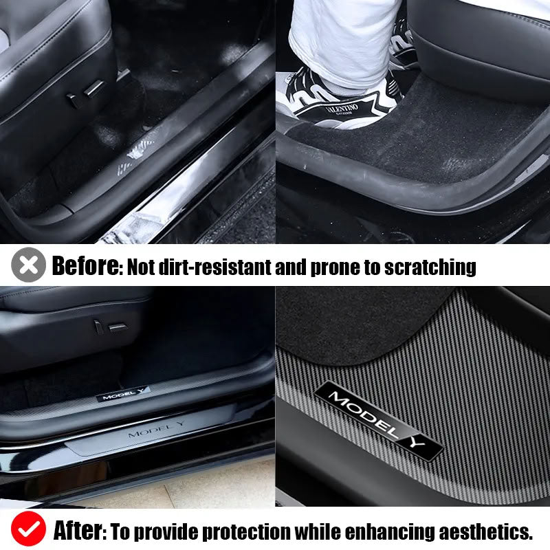 Door Sill Protector For Tesla Model 3 Highland/ Model Y