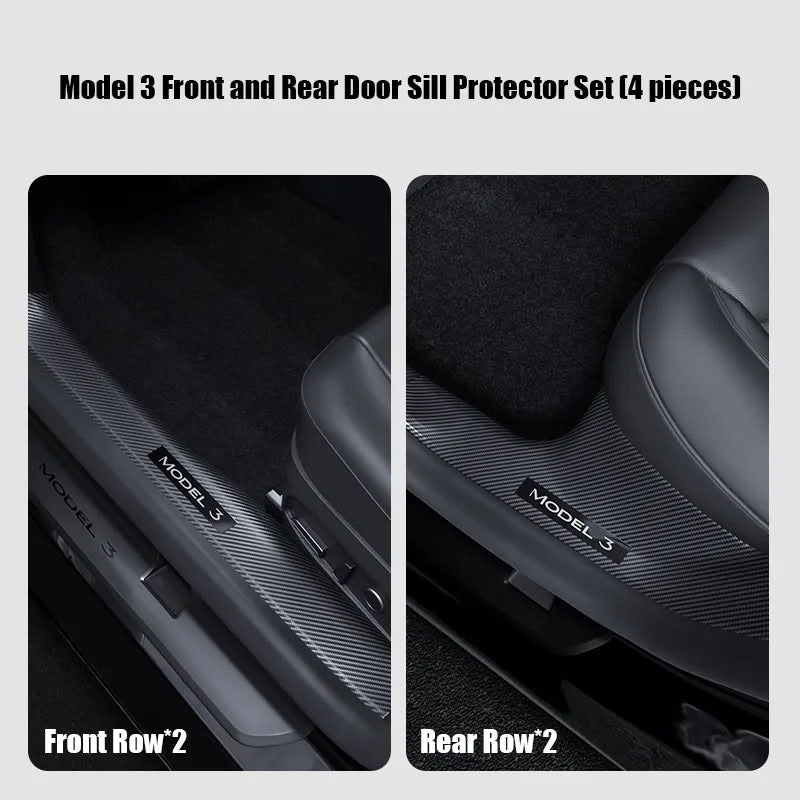 Door Sill Protector For Tesla Model 3 Highland/ Model Y