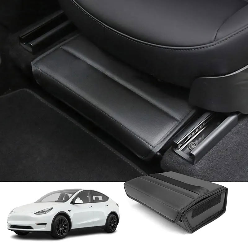 Driver and Passenger Seat Organizer Storage Box for Tesla Model Y 2020-2024