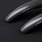 Faux Carbon Fiber Texture Anti-Slip Steering Wheel Cover for Tesla Model 3/Y/X/S