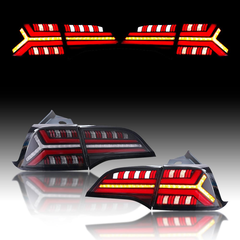 Fish Bone Tail Light for Model 3/Y