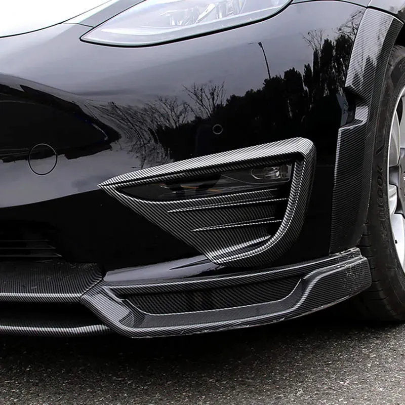 Fog Light Spoiler Trim Guard for the Tesla Model Y (2020-2023）