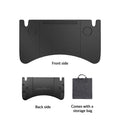 Foldable In-Car Laptop & Dining Table with Carbon Fiber Texture for Tesla Model 3 / Model Y Model 3 Y Carbon Fiber Texture